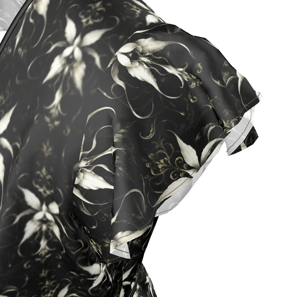 Signature Silk Satin Tea Dress