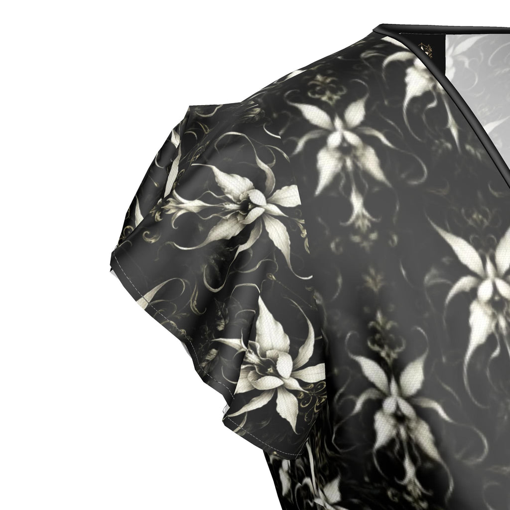 Signature Silk Satin Tea Dress