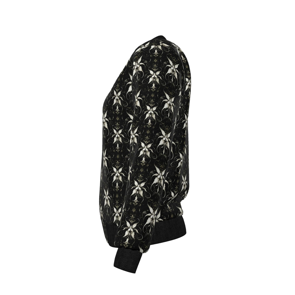 Women's Signature Reversible Silk Bomber Jacket