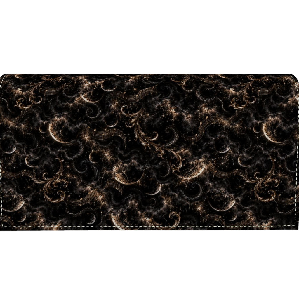 Blind Dreamer Flap Over Leather Convertible Evening Bag