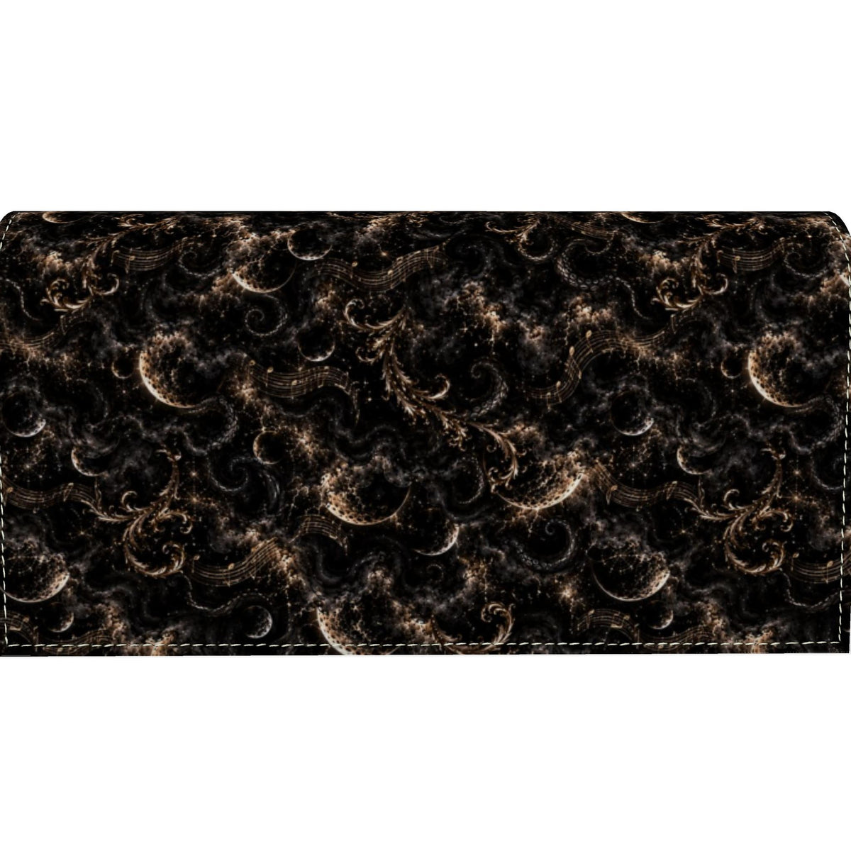 Blind Dreamer Flap Over Leather Convertible Evening Bag
