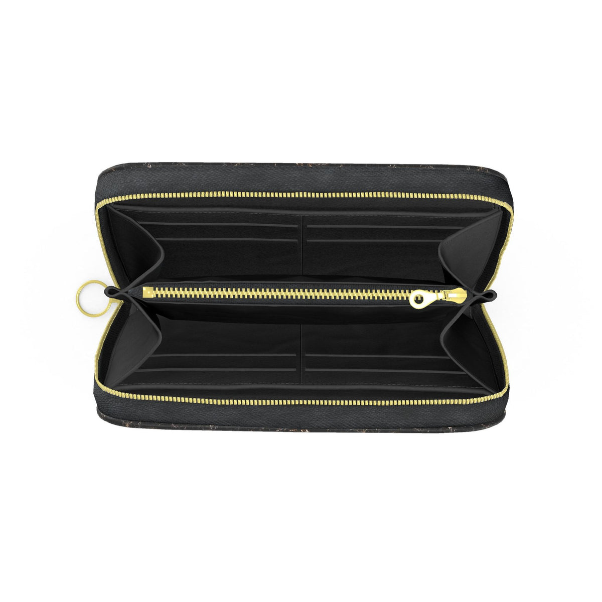 Blind Dreamer Leather Zip Wallet