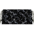 Final Refrain Flap Over Leather Convertible Evening Bag