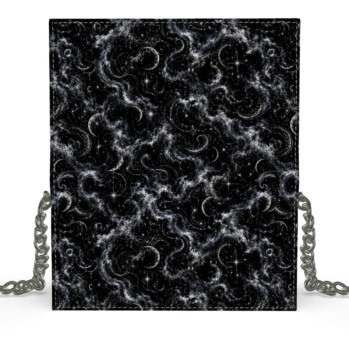 Final Refrain Flap Over Leather Convertible Evening Bag
