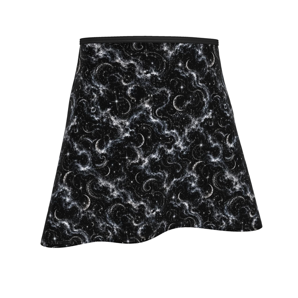 Final Refrain Short Quilted Skater Skirt