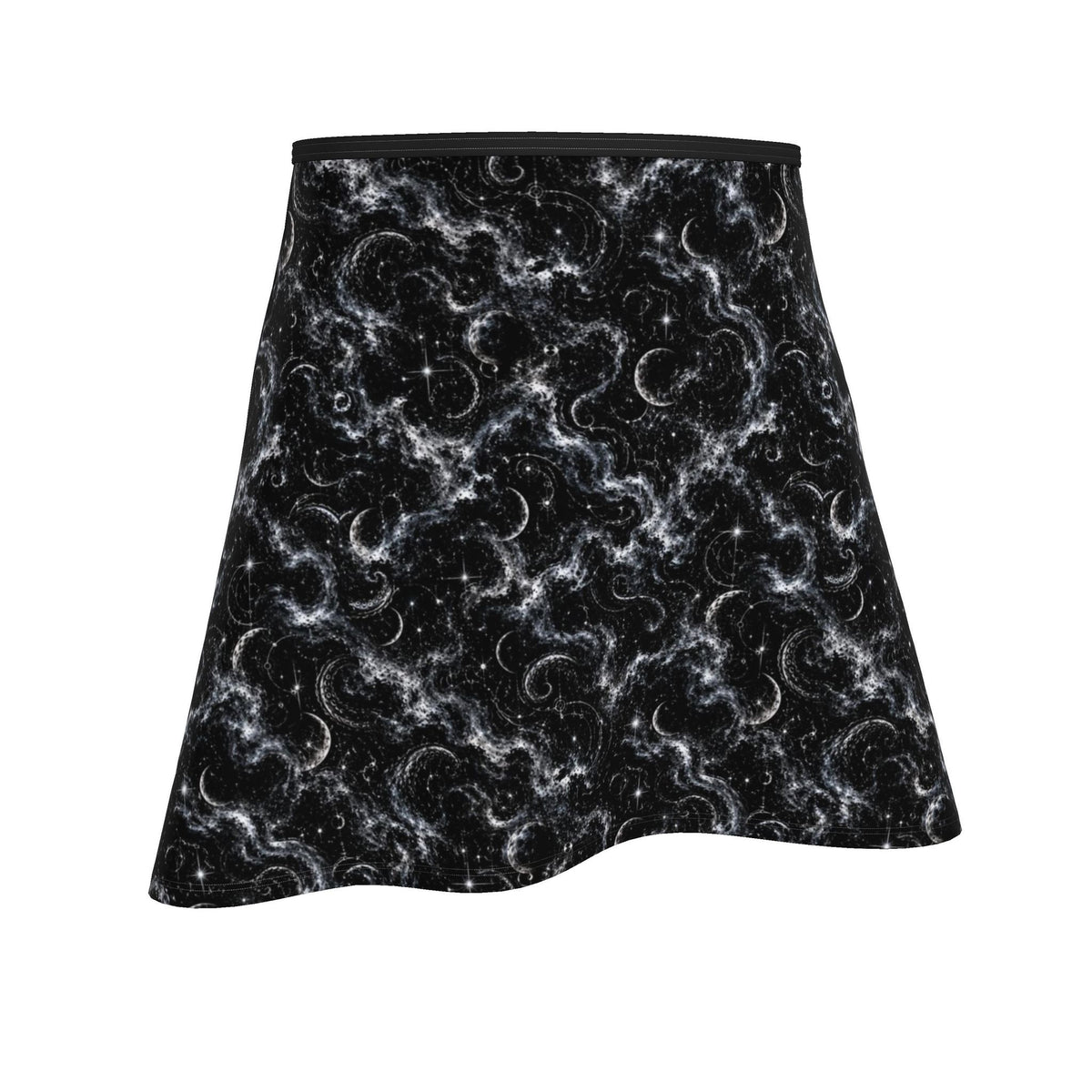 Final Refrain Short Quilted Skater Skirt