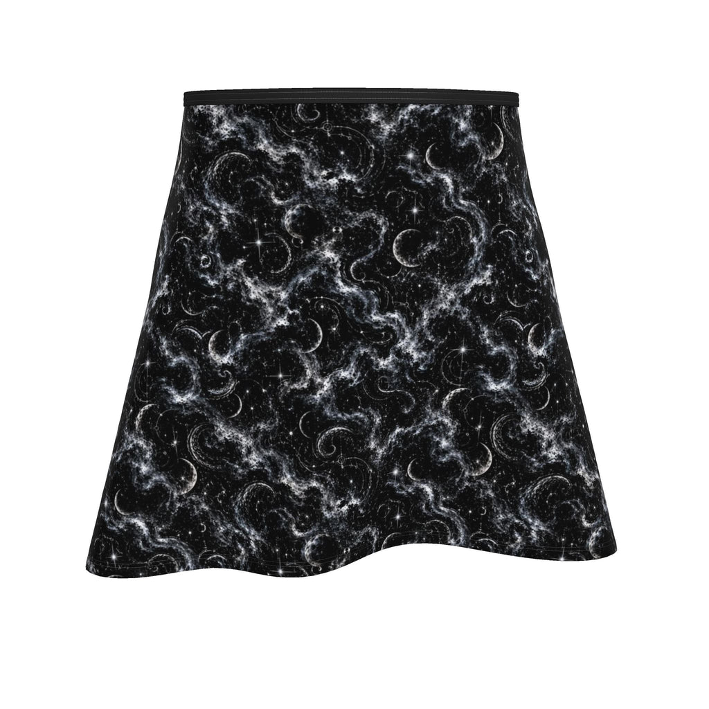 Final Refrain Short Quilted Skater Skirt