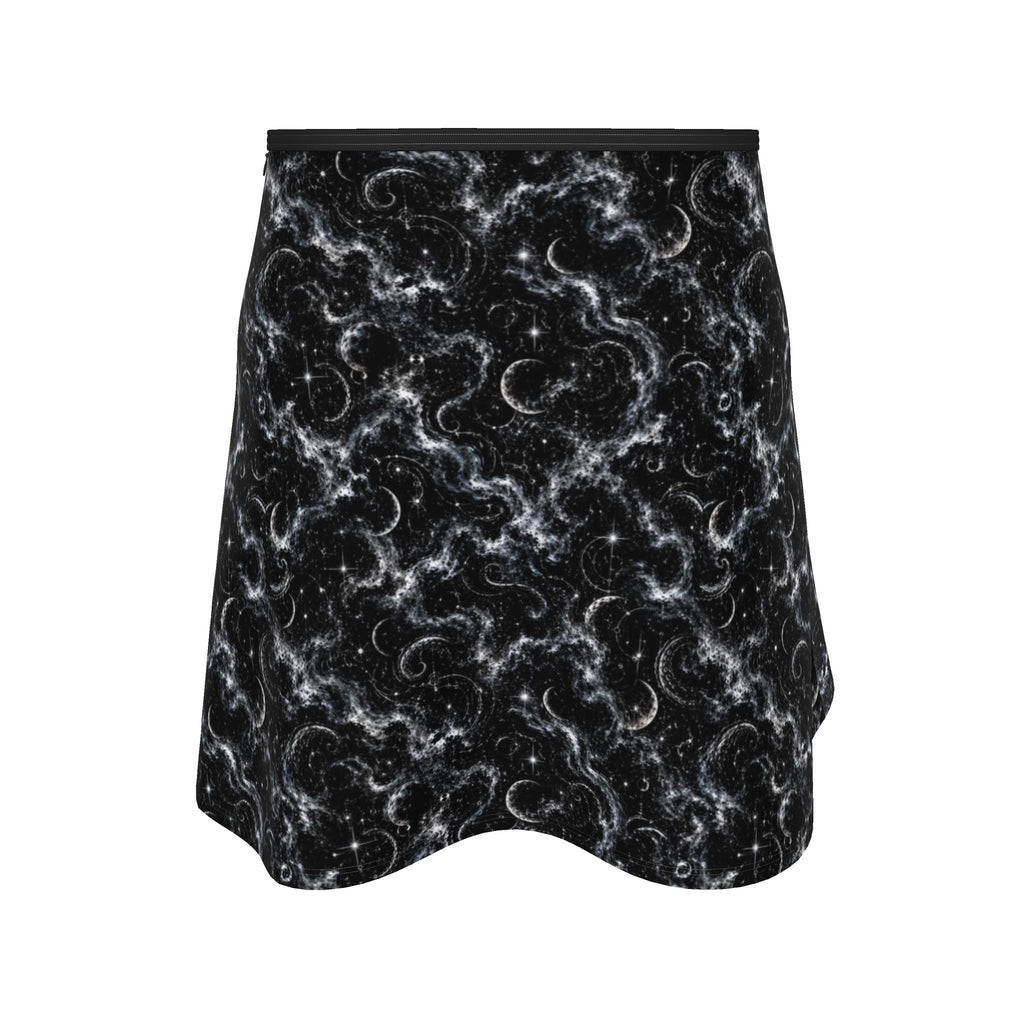 Final Refrain Short Quilted Skater Skirt