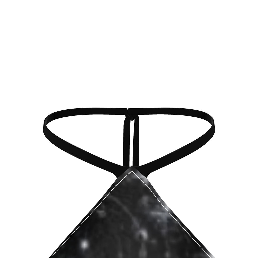 Final Refrain Silk Satin Bandana Halter Top