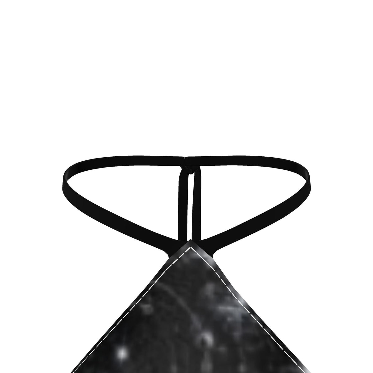 Final Refrain Silk Satin Bandana Halter Top