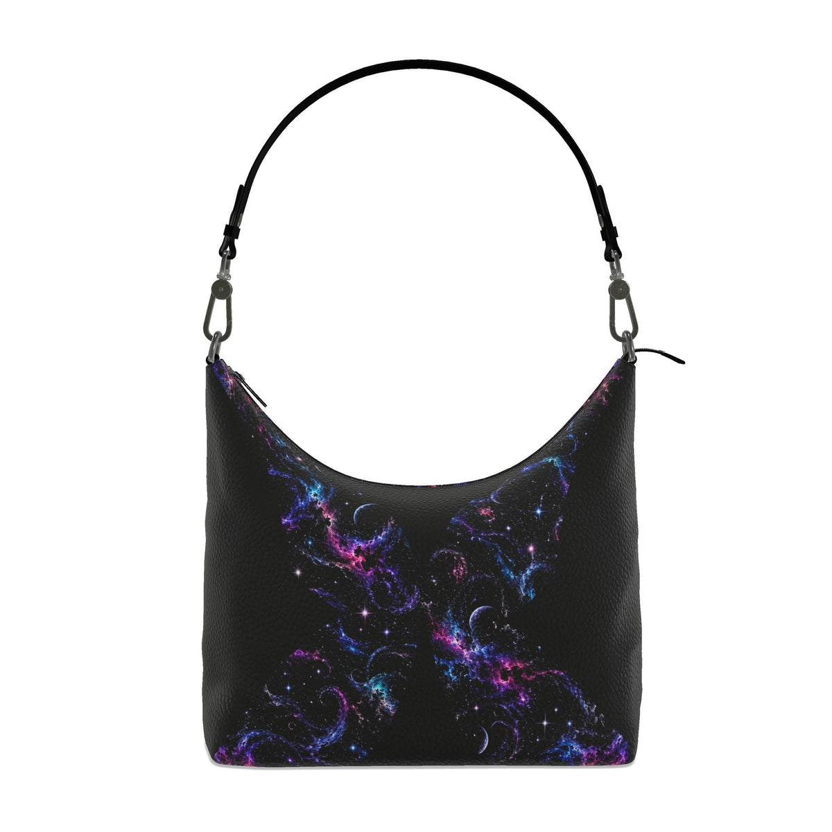 The Lurking Square Leather Hobo Bag