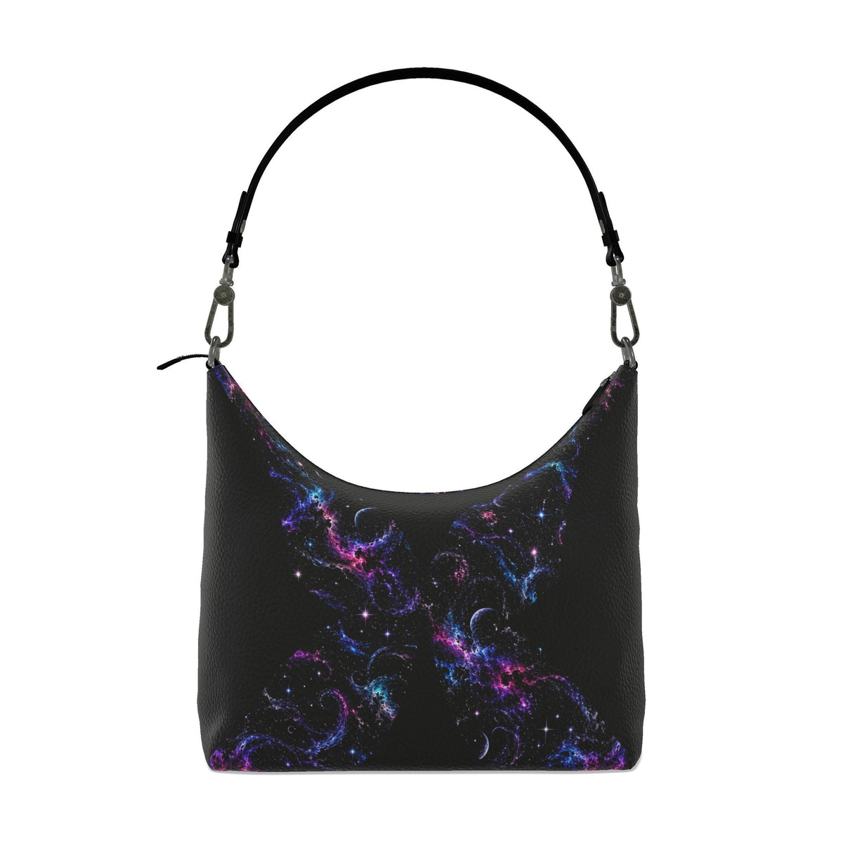 The Lurking Square Leather Hobo Bag