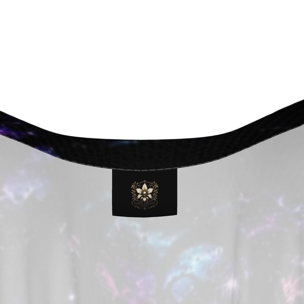 The Lurking Natural Silk Short Kaftan Dress