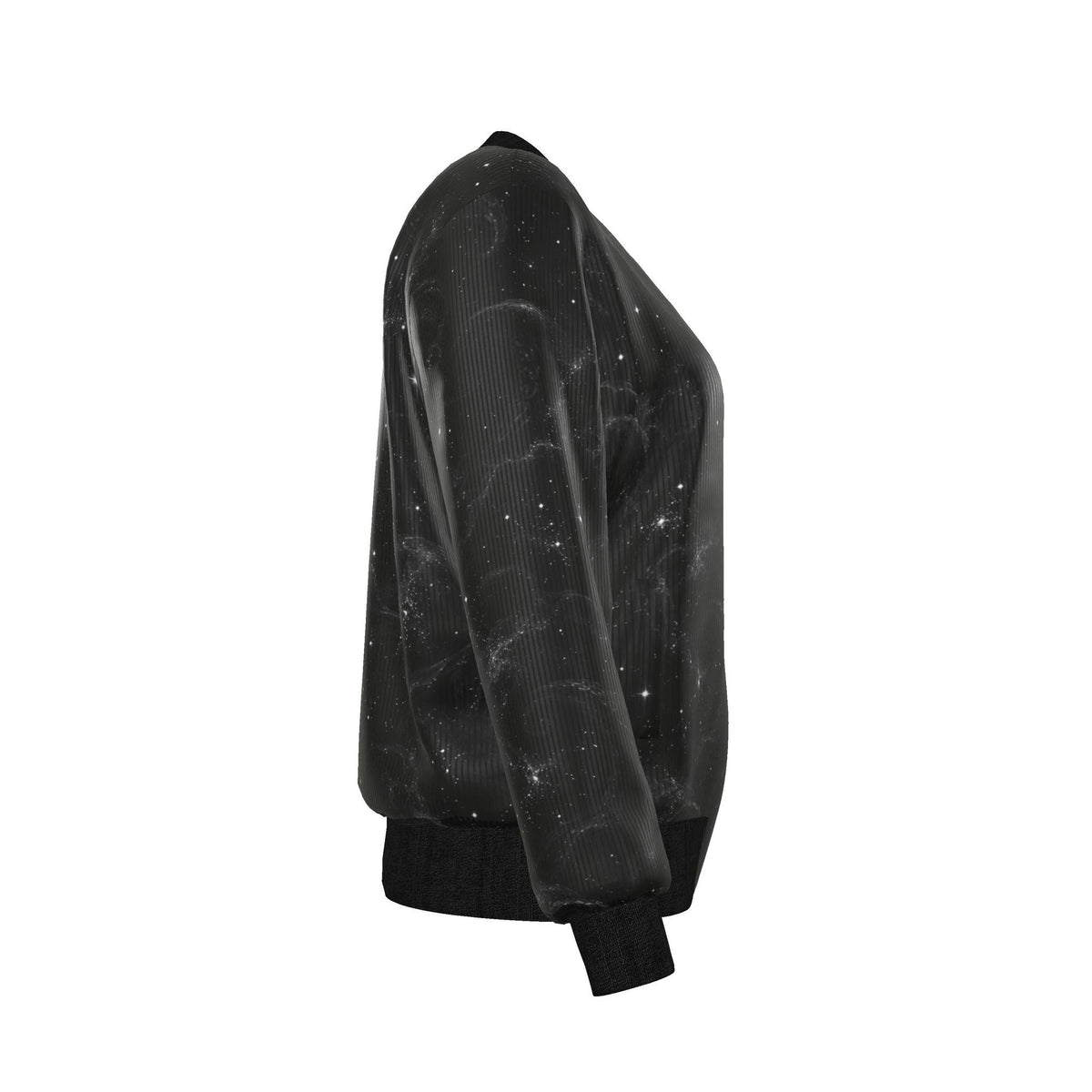 Vestigial Void Reversible Silk Bomber Jacket