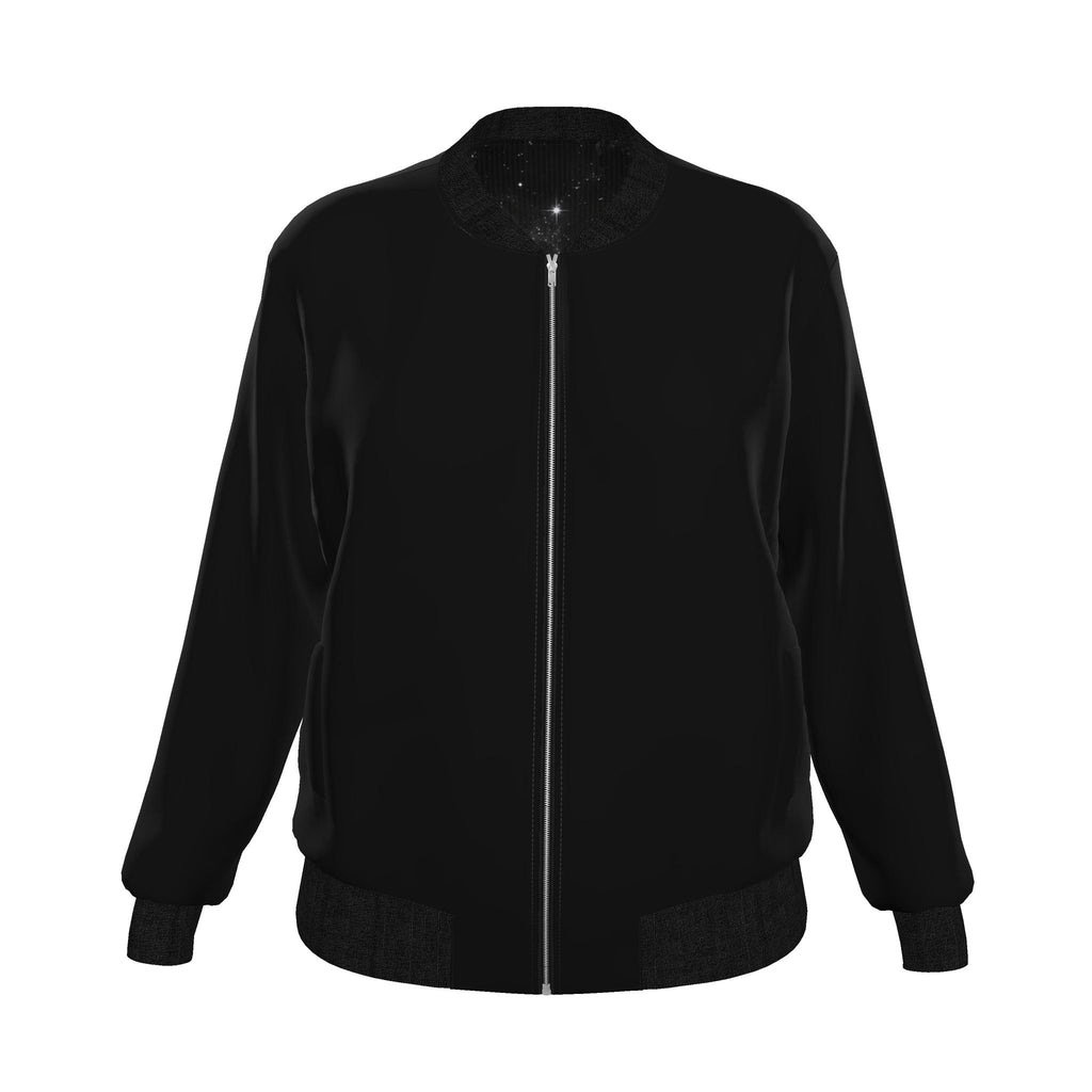 Vestigial Void Reversible Silk Bomber Jacket
