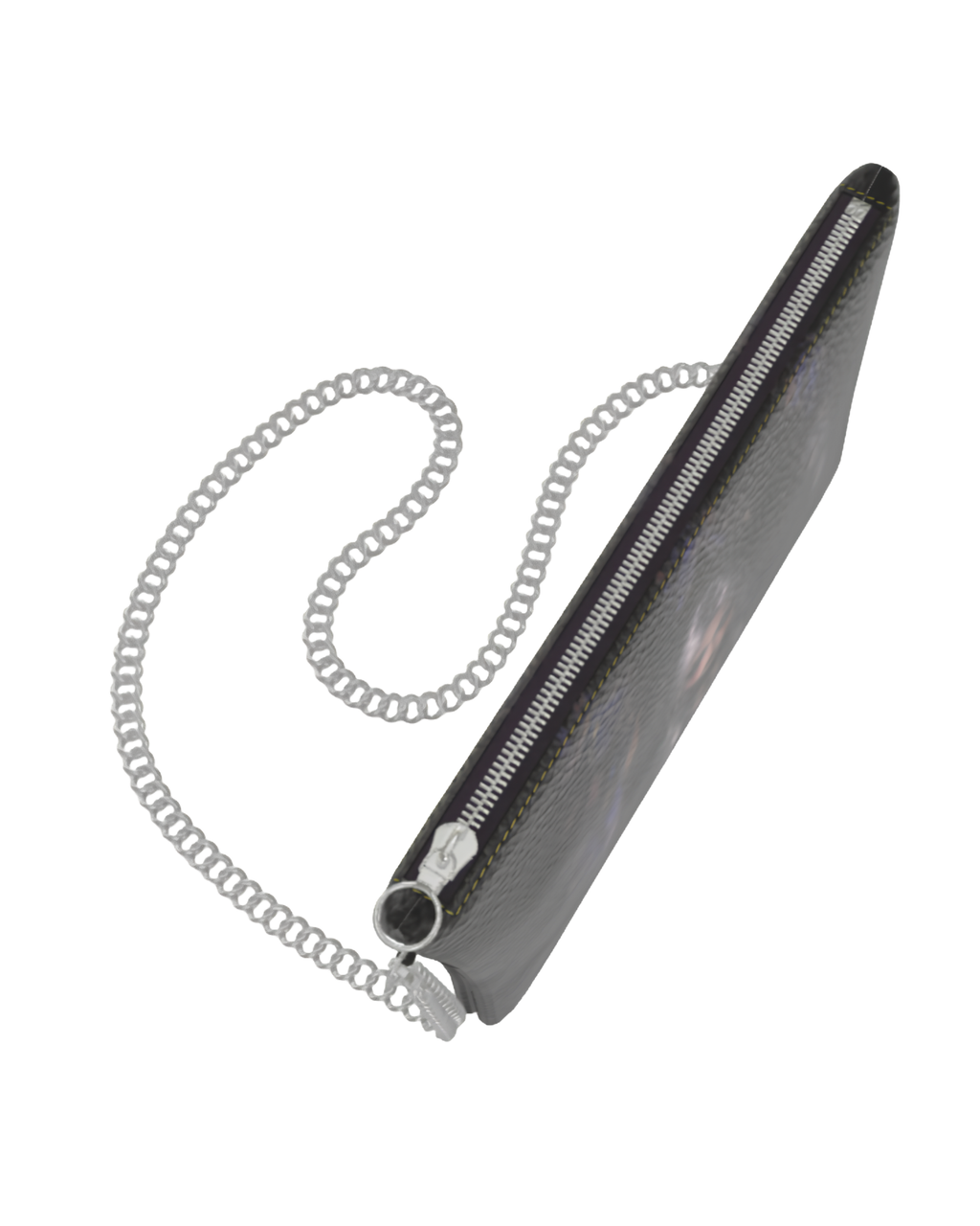 Banshee Born Leather Crossbody Bag With Removable Chain