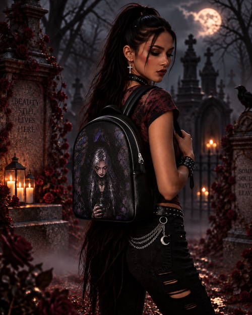 Banshee Born Leather Backpack