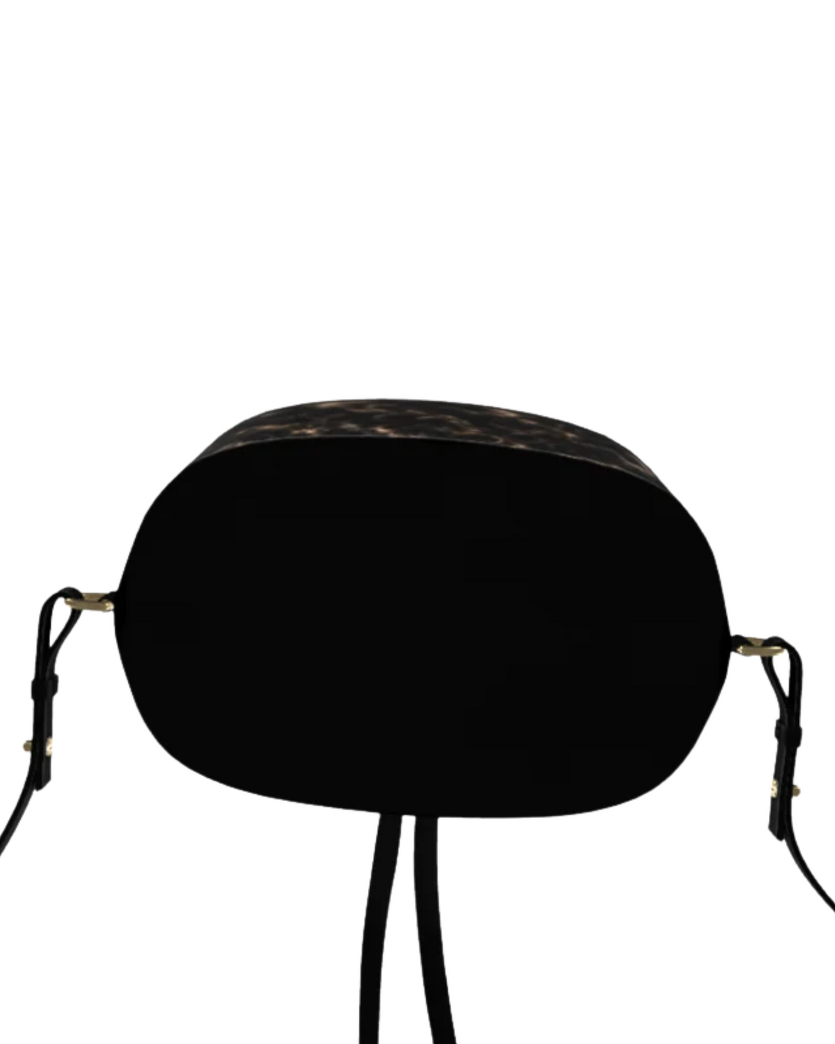 Blind Dreamer Drawstring Leather Bucket Backpack
