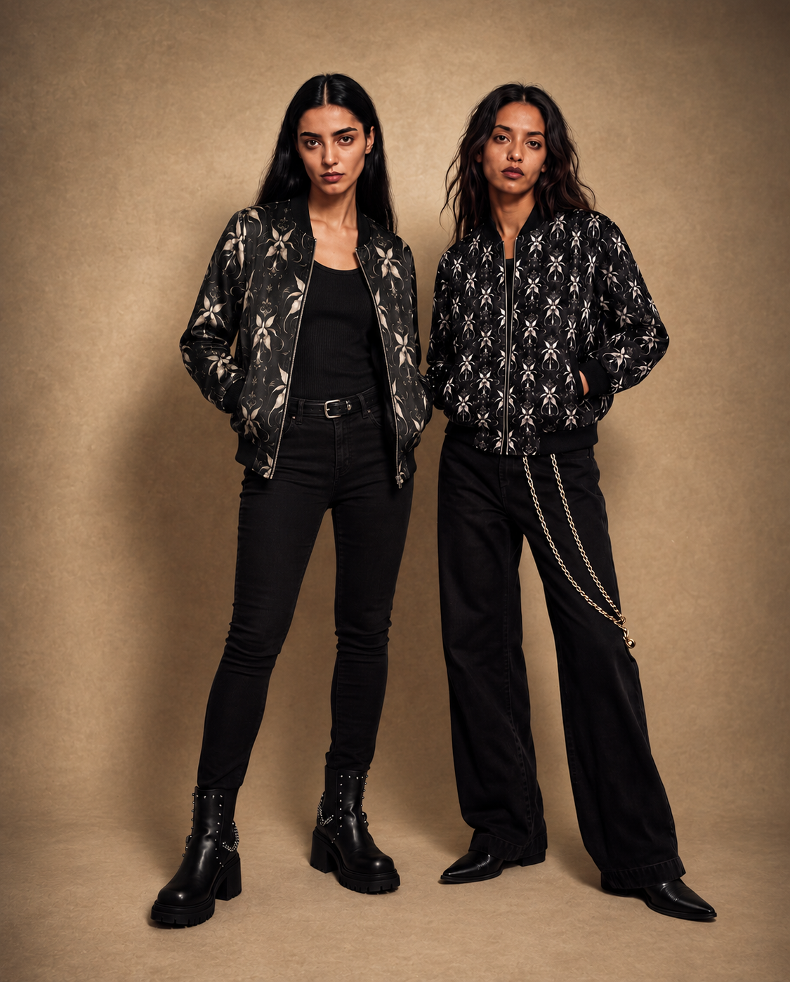 Women's Signature Reversible Silk Bomber Jacket