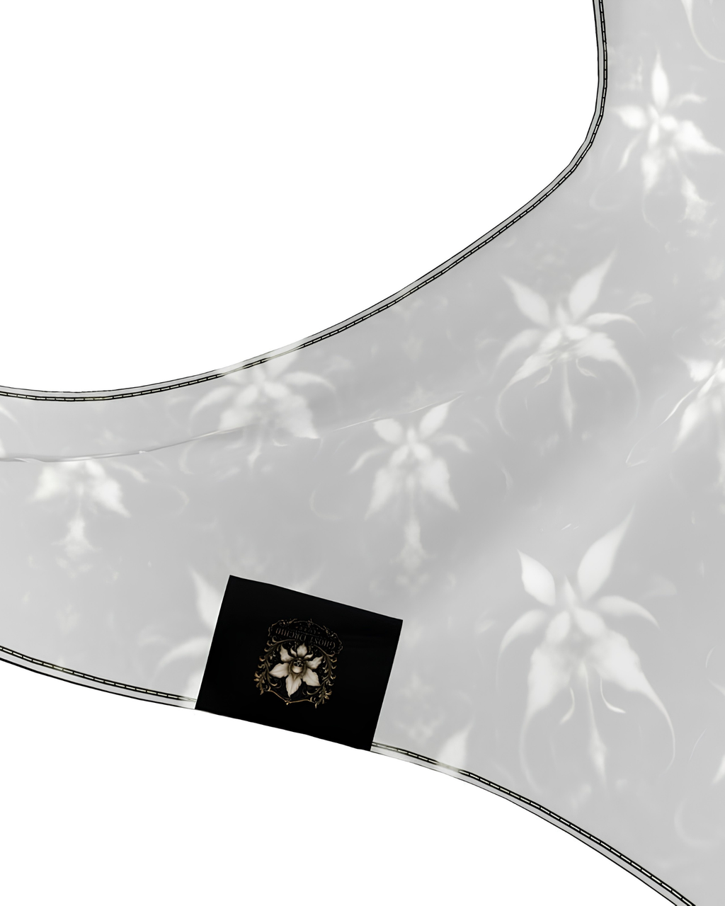 Signature Silk Satin Bandana Top With Halter Neck