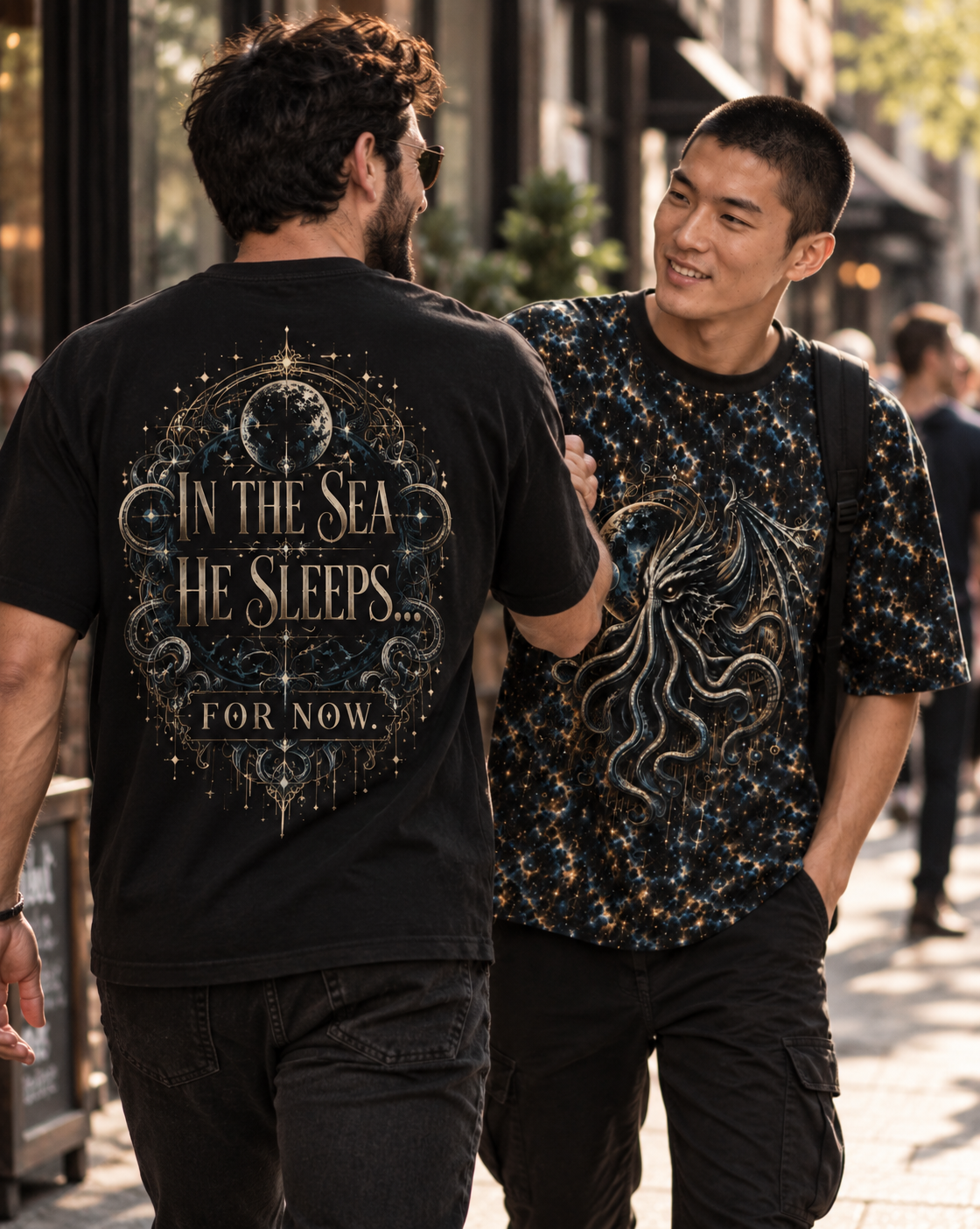 The Rising Men's Oversized T-Shirt