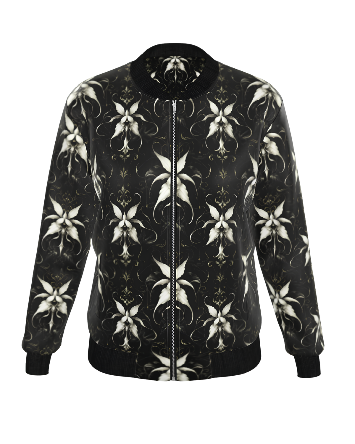Women's Signature Reversible Silk Bomber Jacket