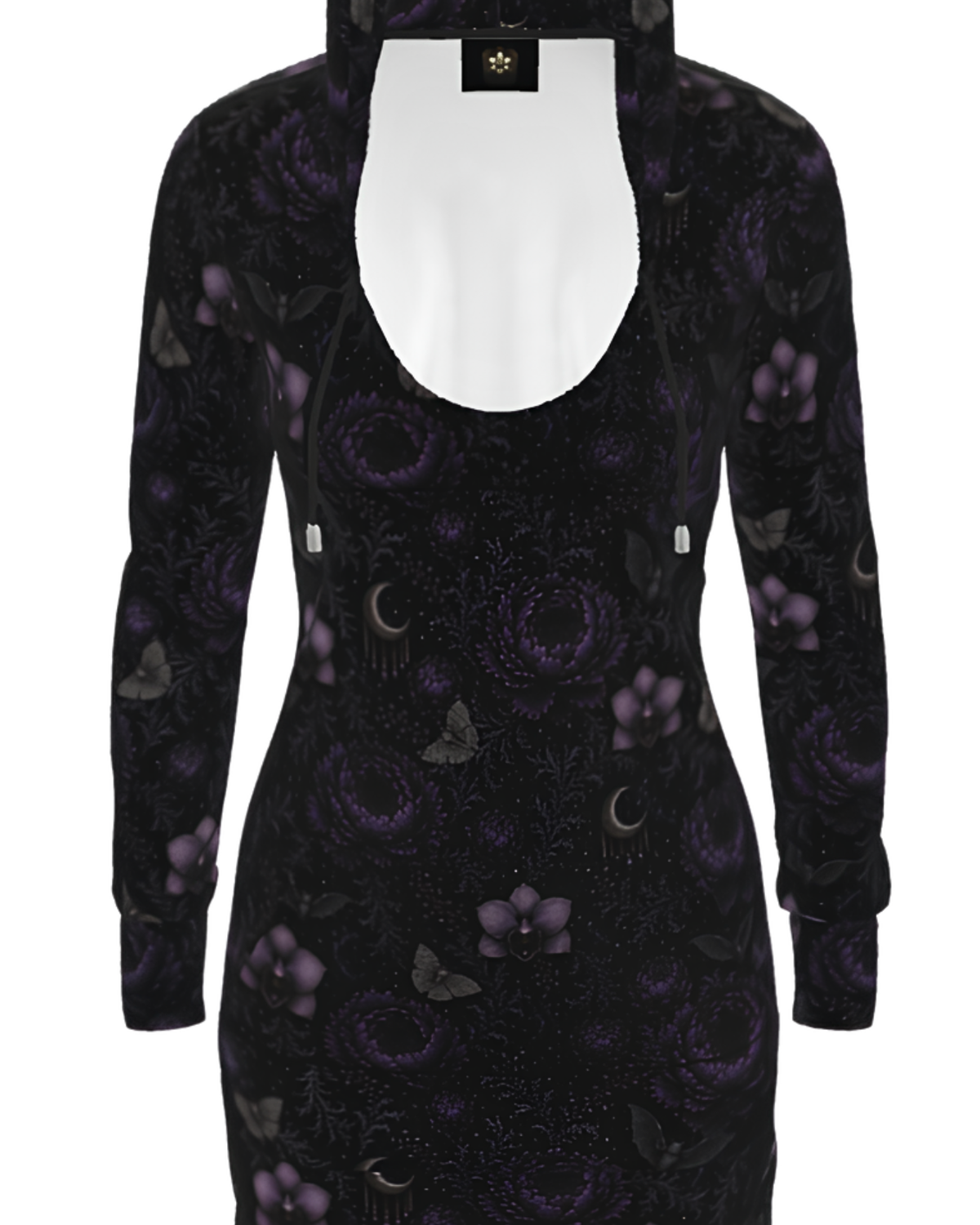 Eternal Nocturne Hoodie Dress