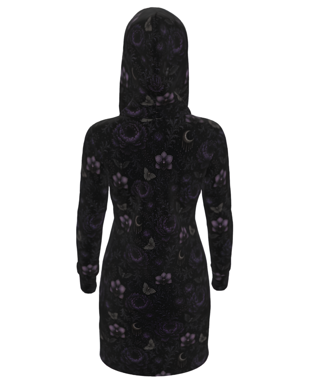 Eternal Nocturne Hoodie Dress