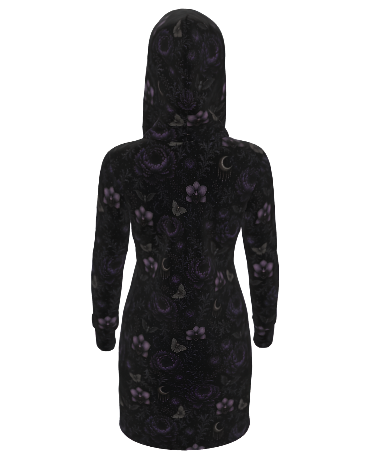 Eternal Nocturne Hoodie Dress