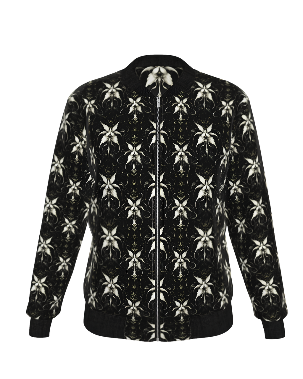 Women's Signature Reversible Silk Bomber Jacket