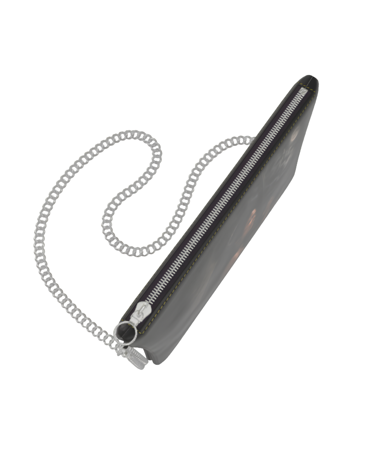 The Veil Leather Crossbody Bag With Removable Chain