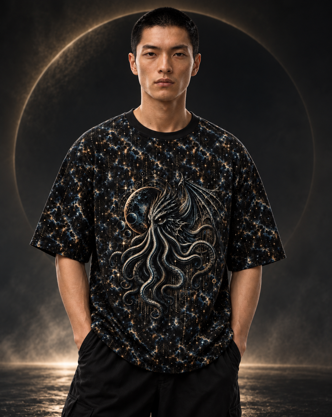 The Rising Men's Oversized T-Shirt