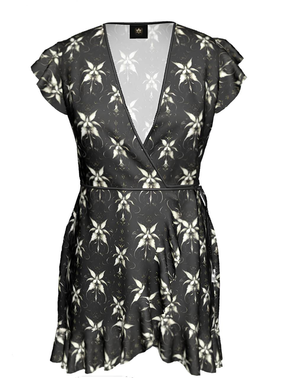 Signature Silk Satin Tea Dress
