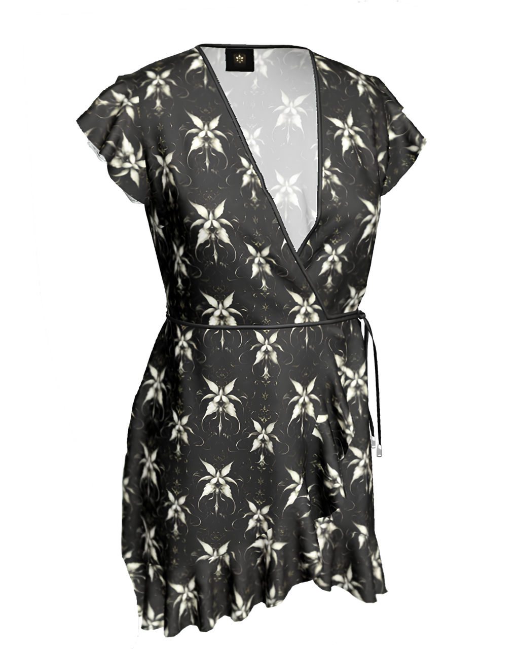 Signature Silk Satin Tea Dress