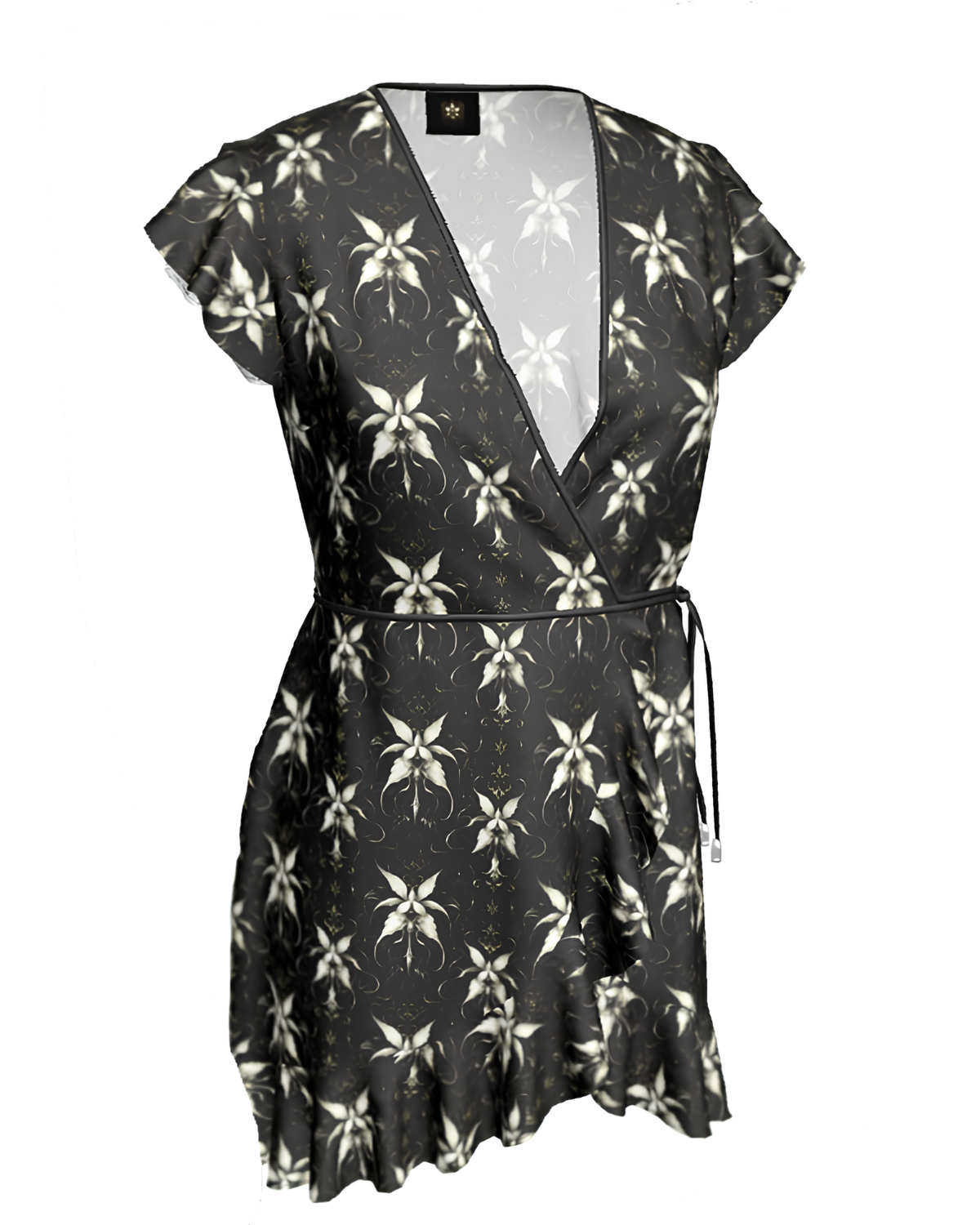 Signature Silk Satin Tea Dress