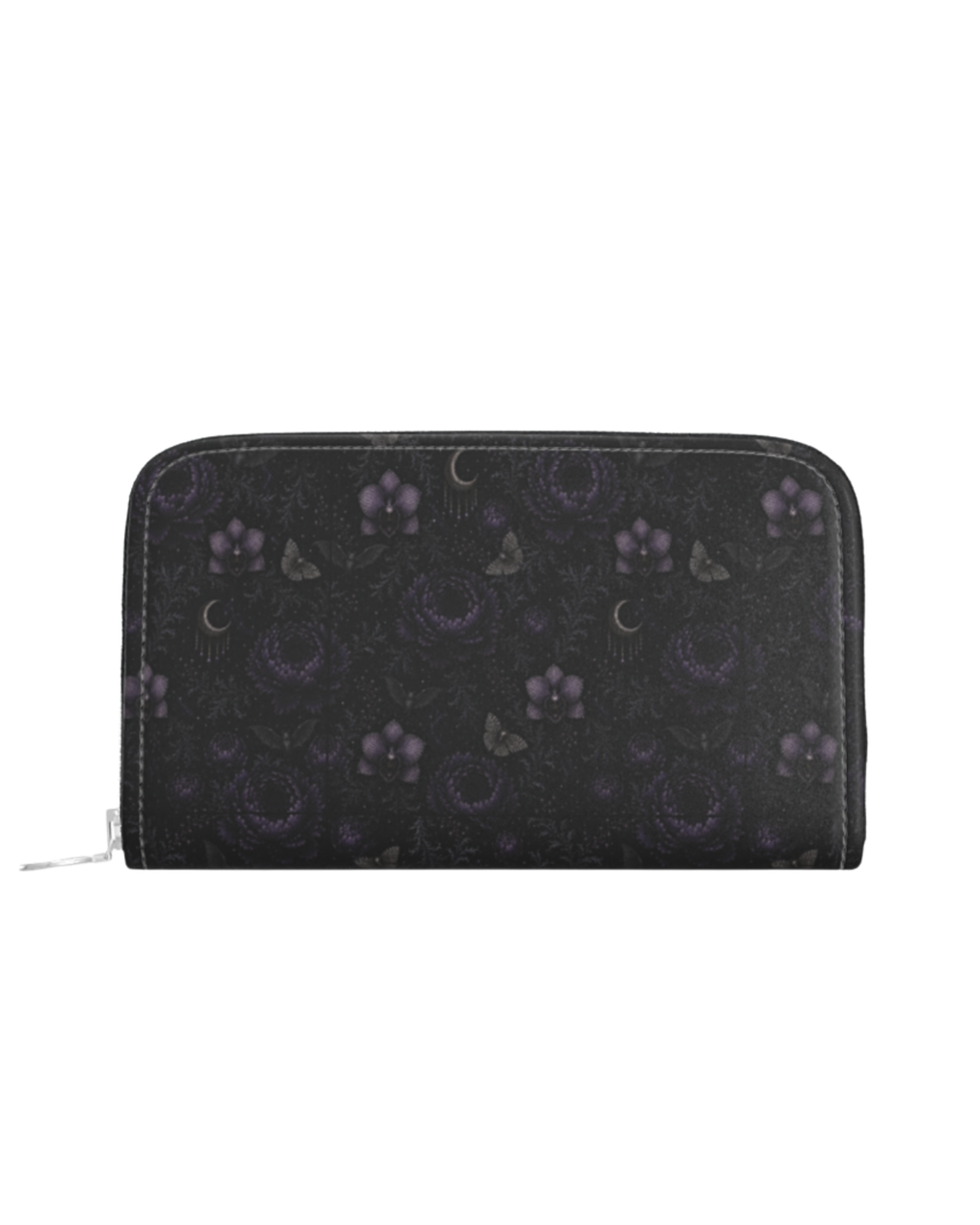 Eternal Nocturne Leather Zip Wallet