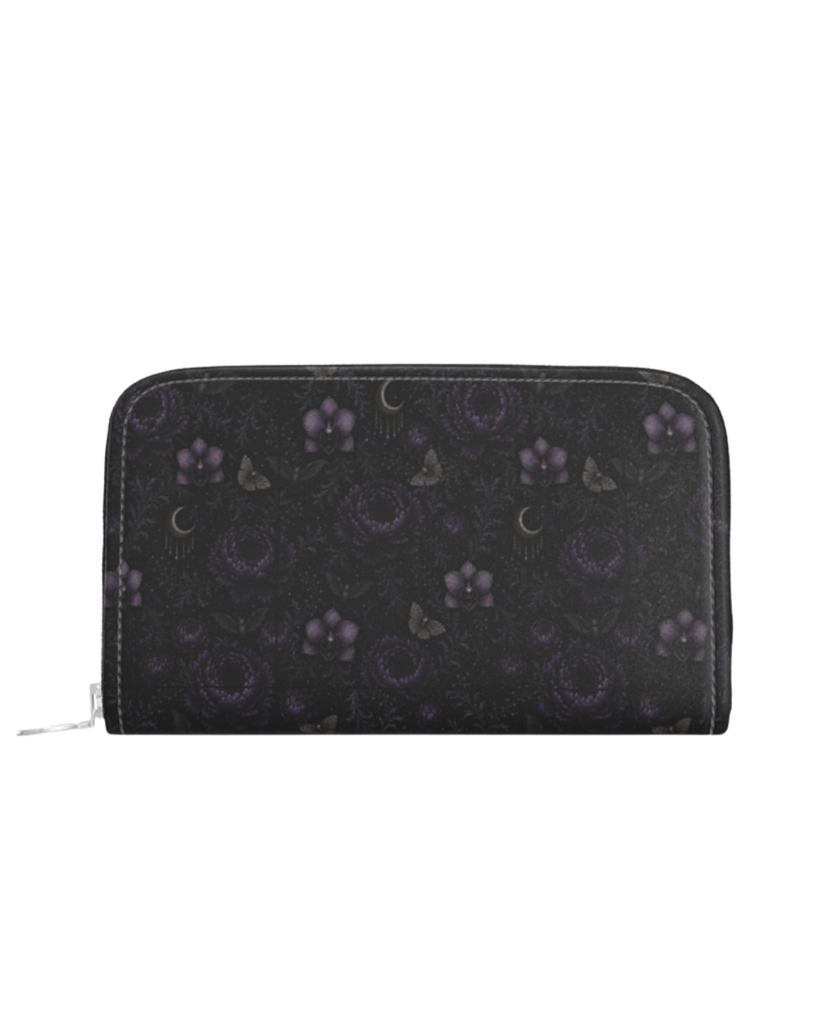 Eternal Nocturne Leather Zip Wallet
