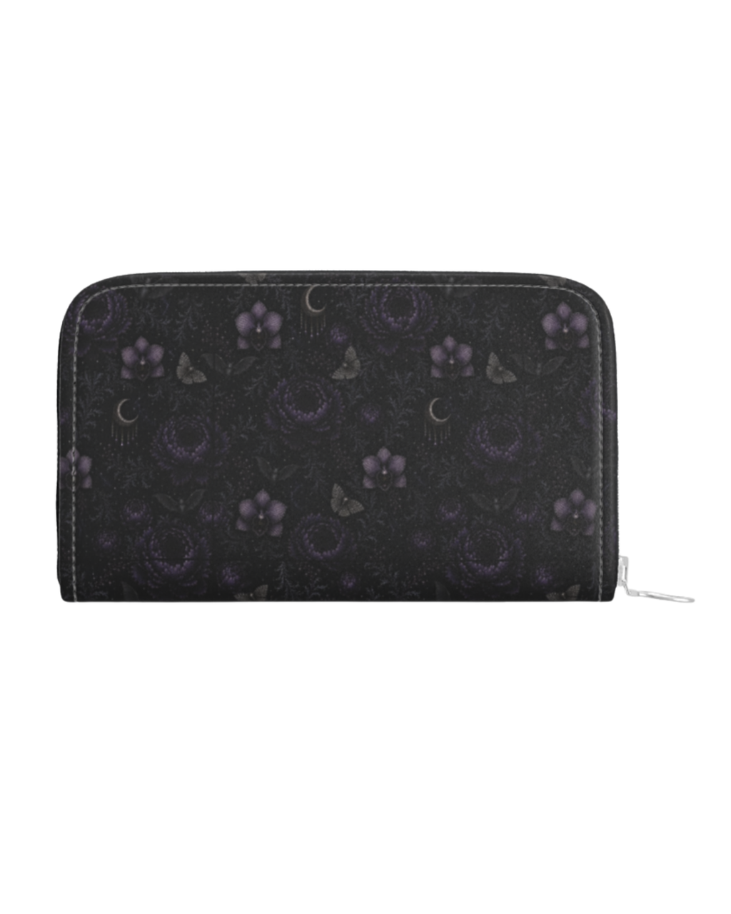 Eternal Nocturne Leather Zip Wallet