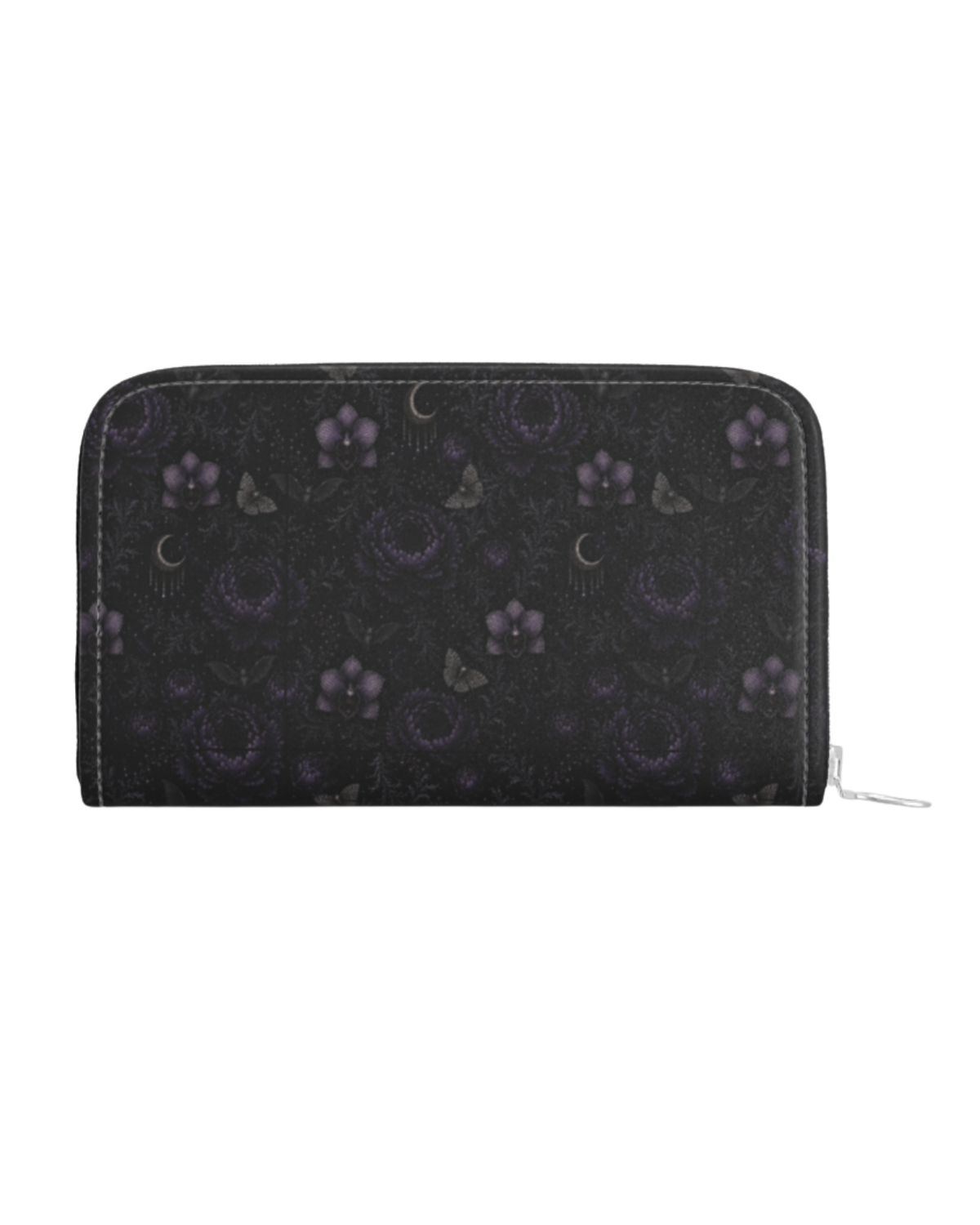 Eternal Nocturne Leather Zip Wallet