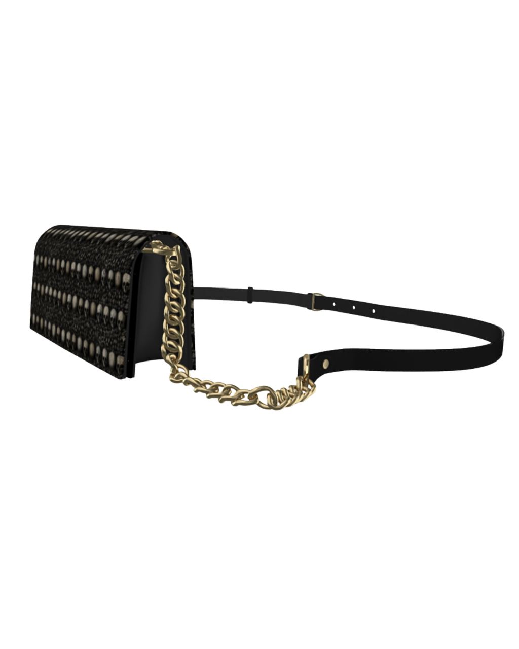 Limited Edition Whispers Beneath Paris Leather Convertible Evening bag