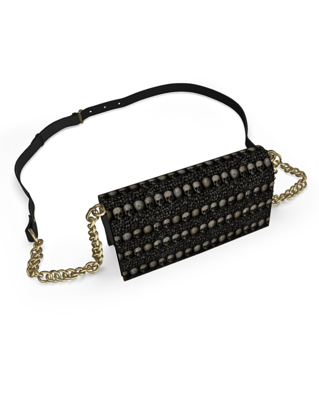 Limited Edition Whispers Beneath Paris Leather Convertible Evening bag