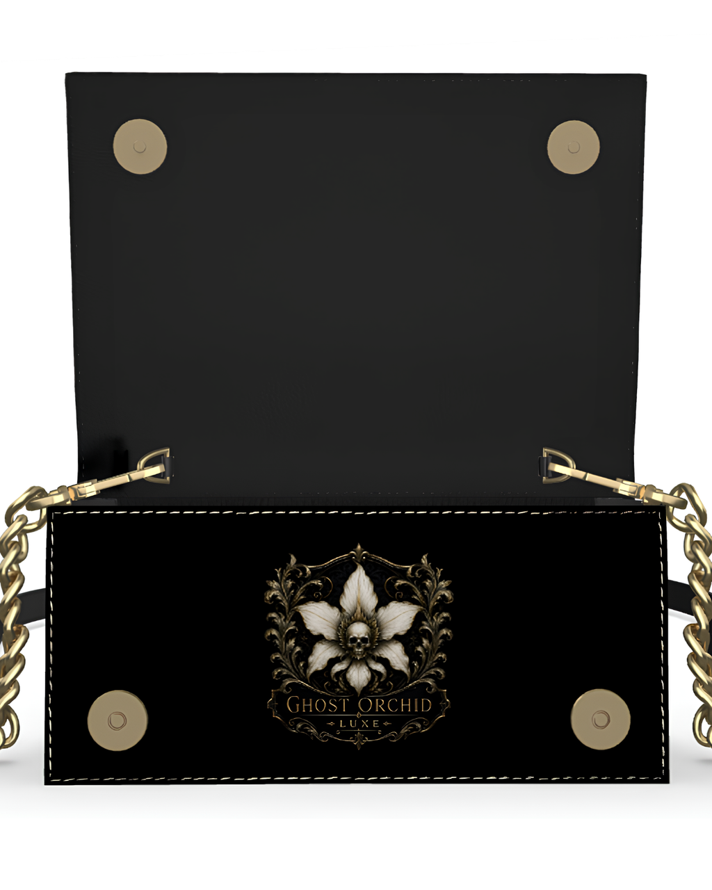 Limited Edition Whispers Beneath Paris Leather Convertible Evening bag