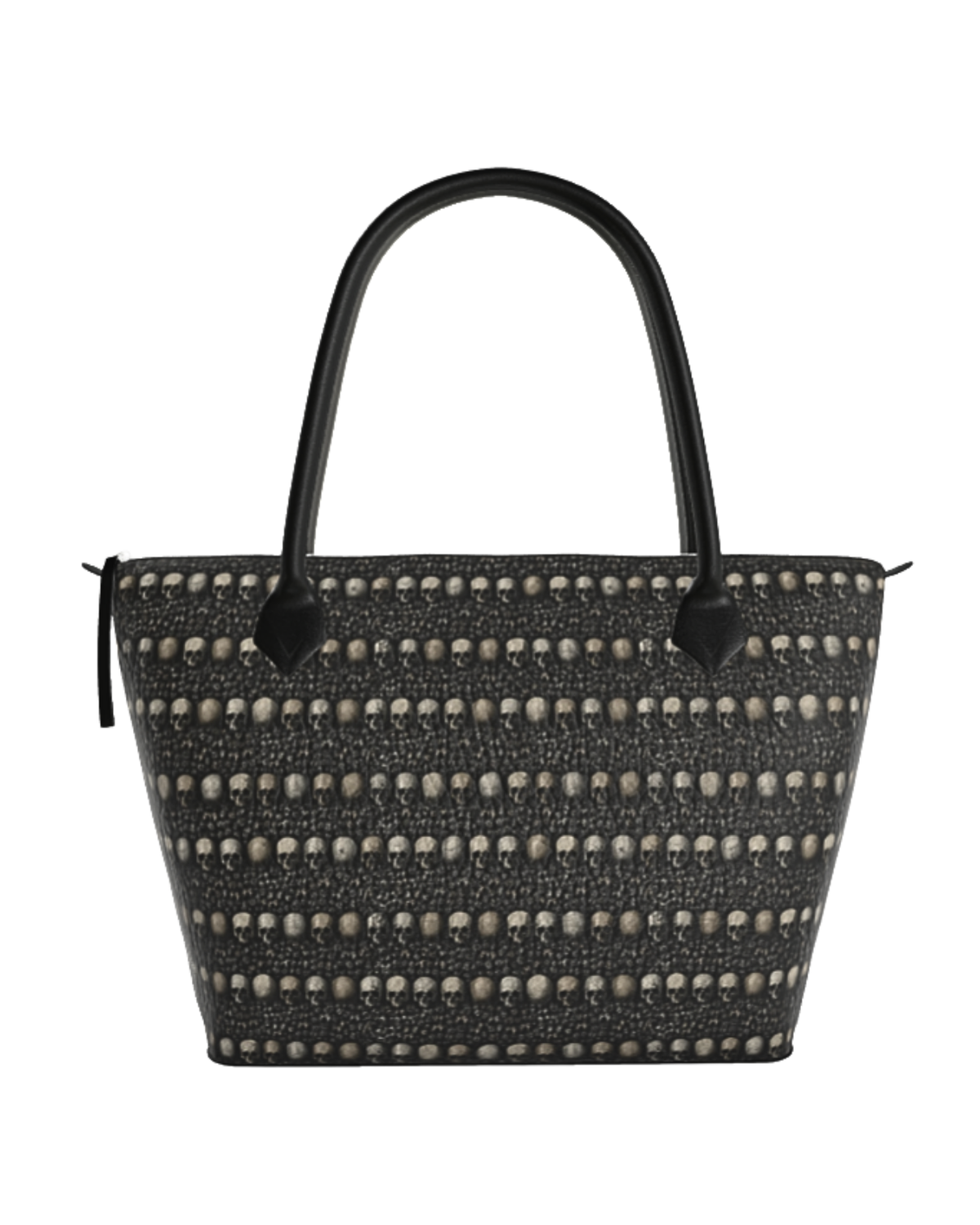 Limited Edition Whispers Beneath Paris Zip-Top Leather Tote Handbag