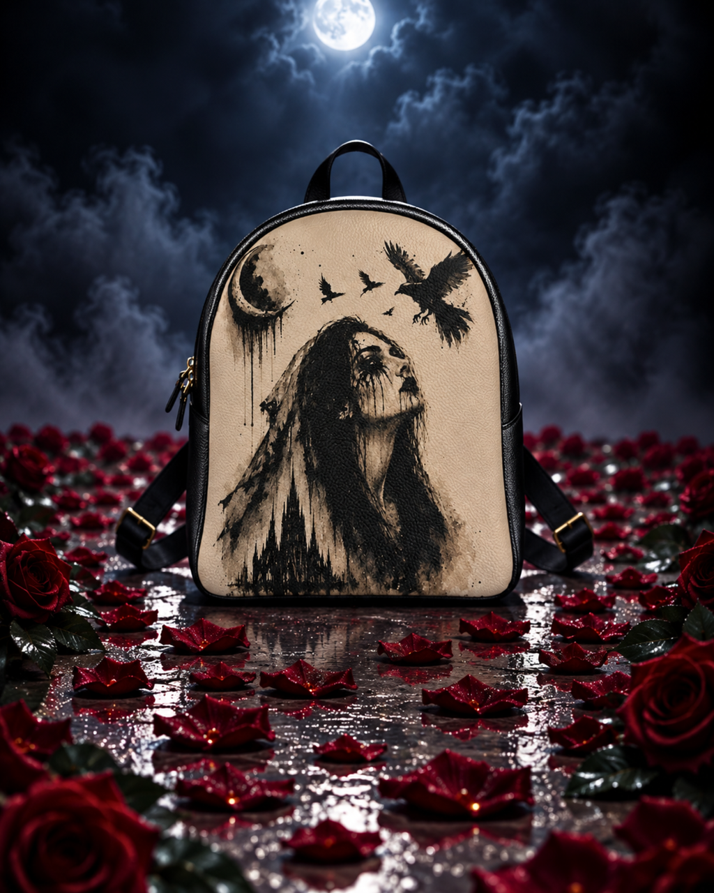 Widow's Watch Leather Backpack